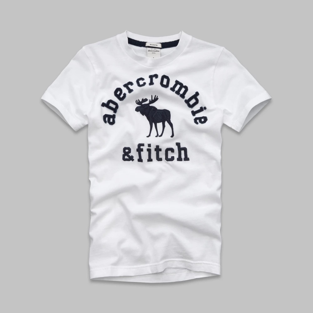 NWT Abercrombie kids a&f kids classic logo tee